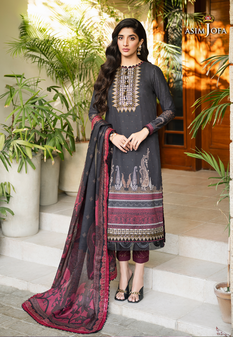 AJRP-32 EMBROIDERED CAMBRIC 3 PCS