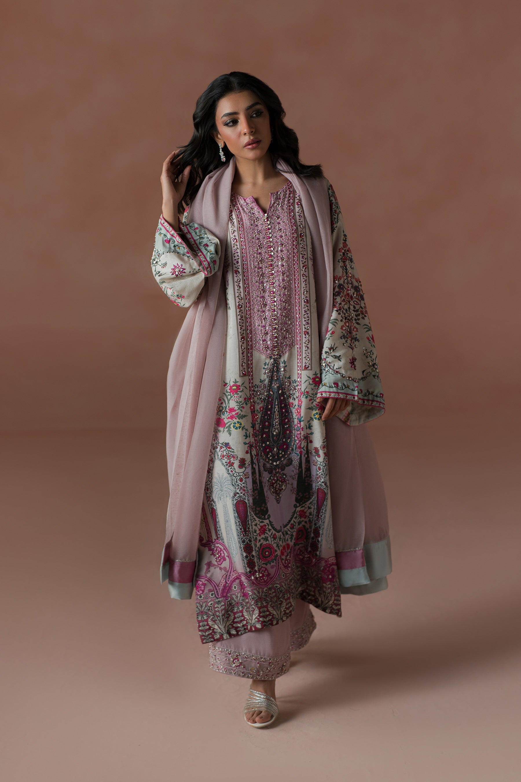 Raspberry Cooler Long Shirt Set (D-05)