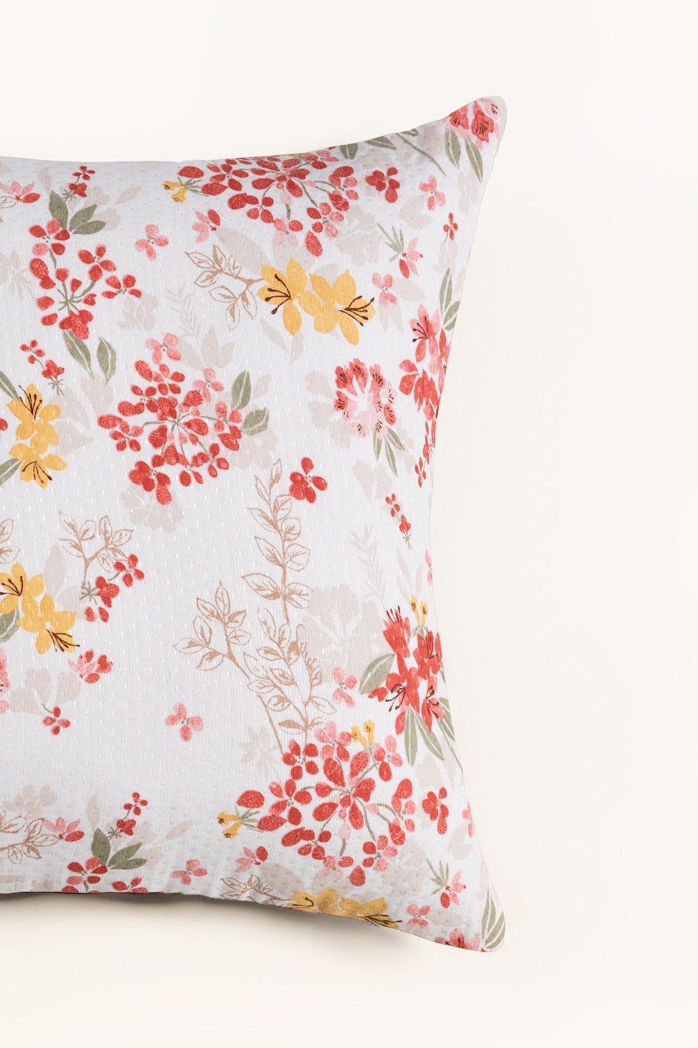 Flora Mist Matelasse Cushion Cover
