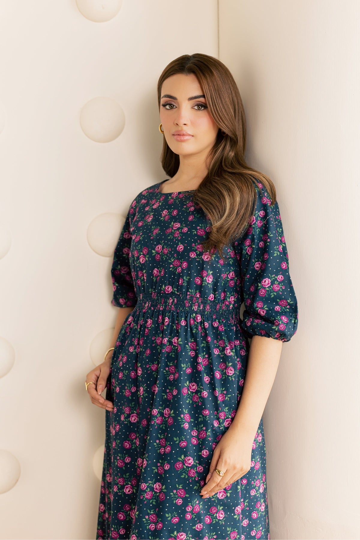 Floral Luna 2Pc - Printed Cambric Pret