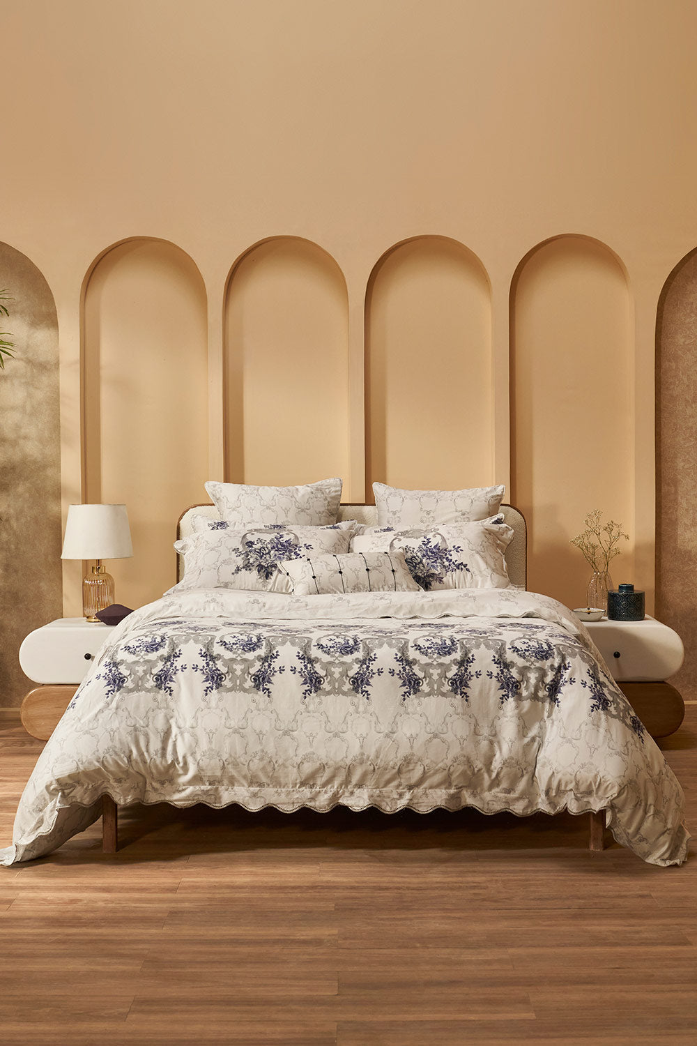 Indus Valley Cotton Florentina Quilt Cover Set