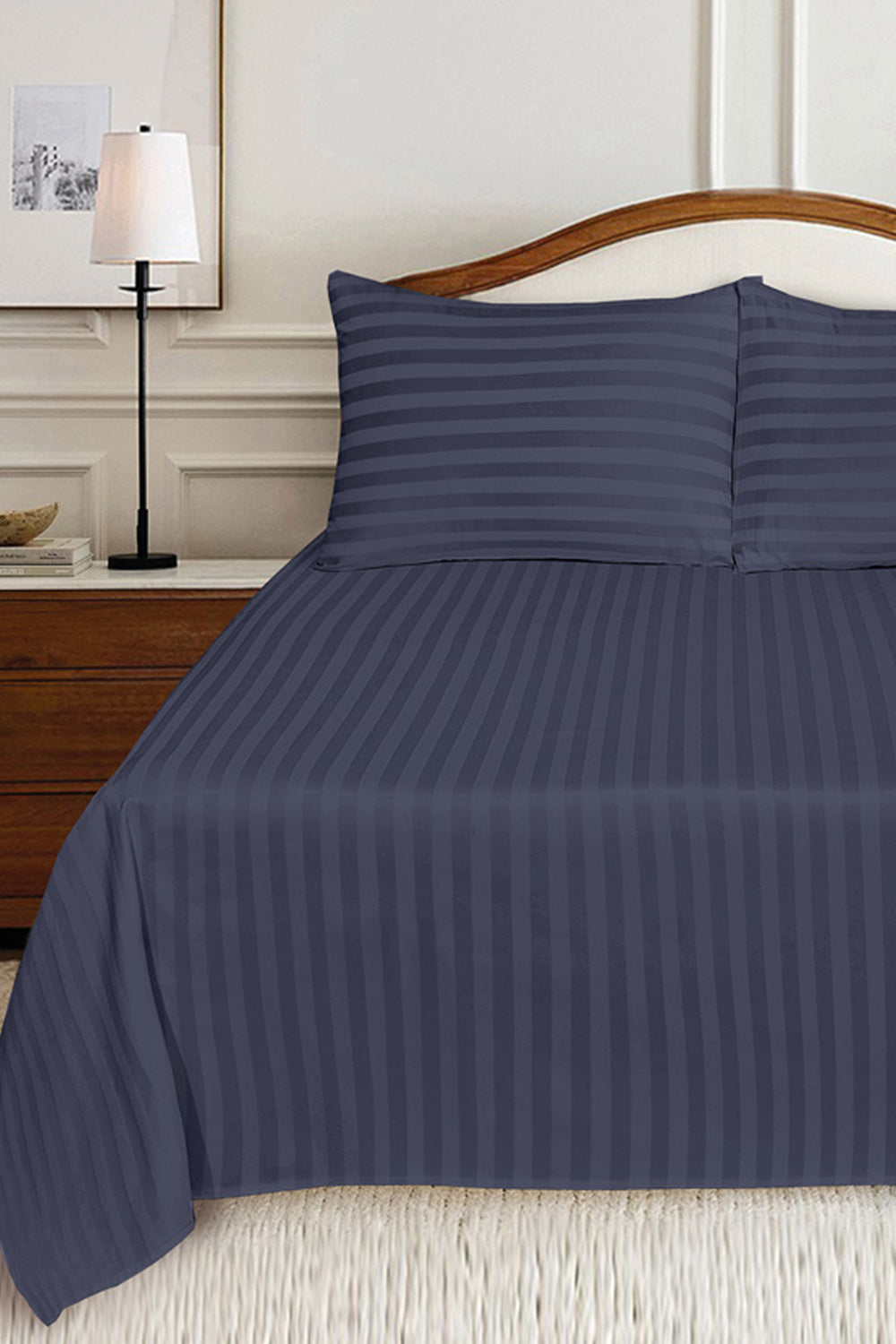 Folk Stone Luxury Stripe Bed Sheet Set