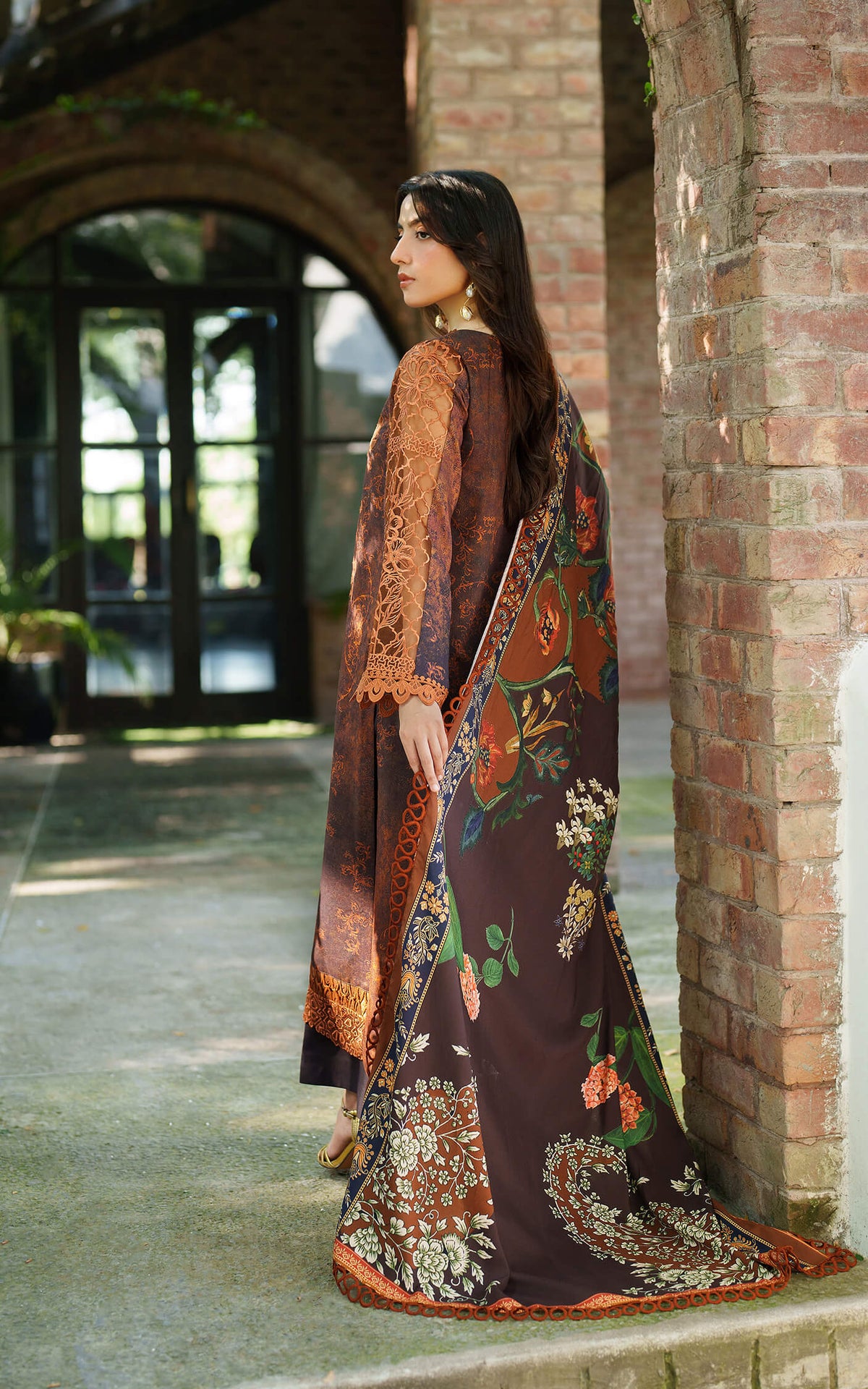 Forest Calm-MWL25-04 | 3pcs Embroidered Unstitched Winter
