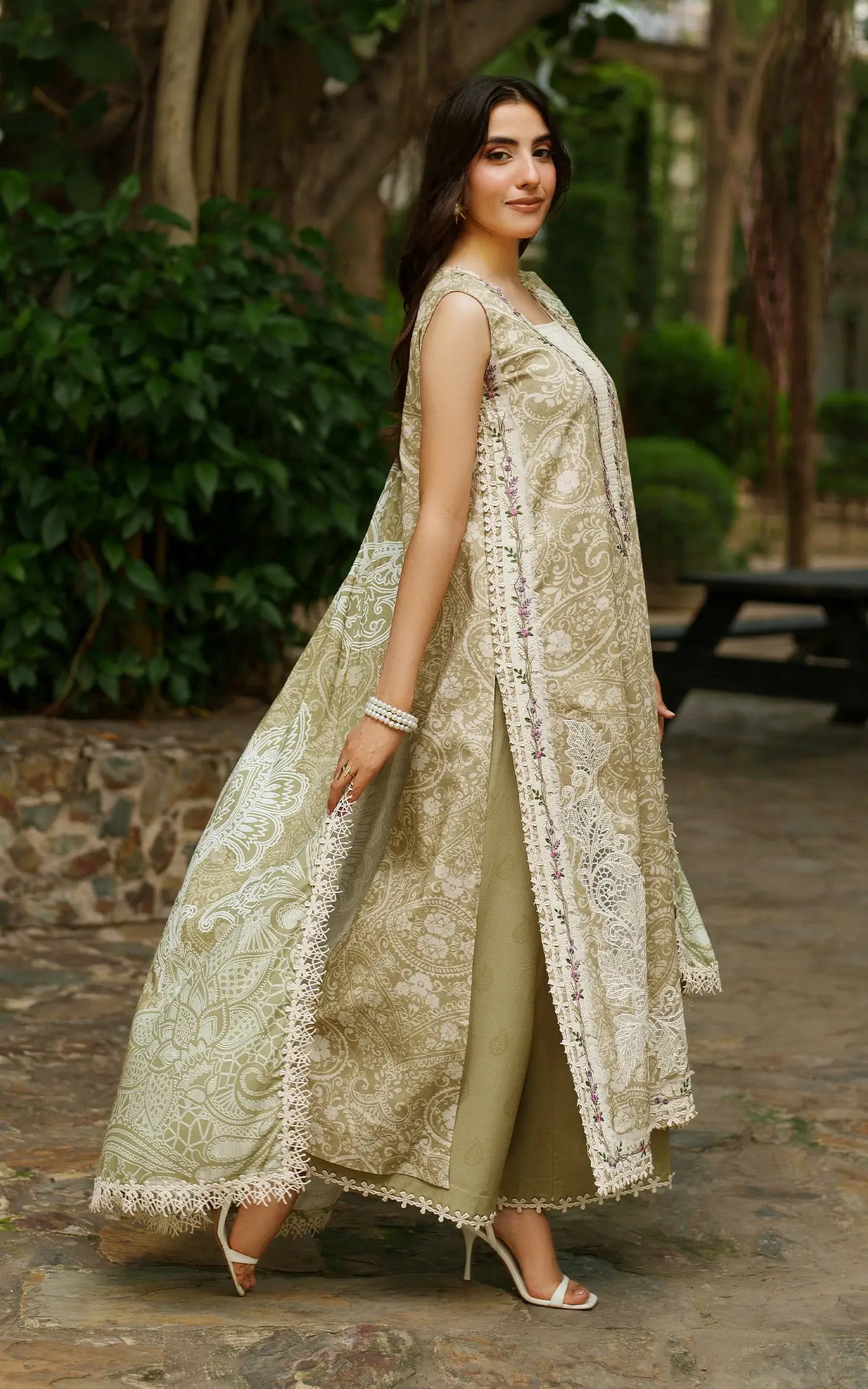 Frozen Dew-MWL25-07 | 3pcs Embroidered Stitched Suit