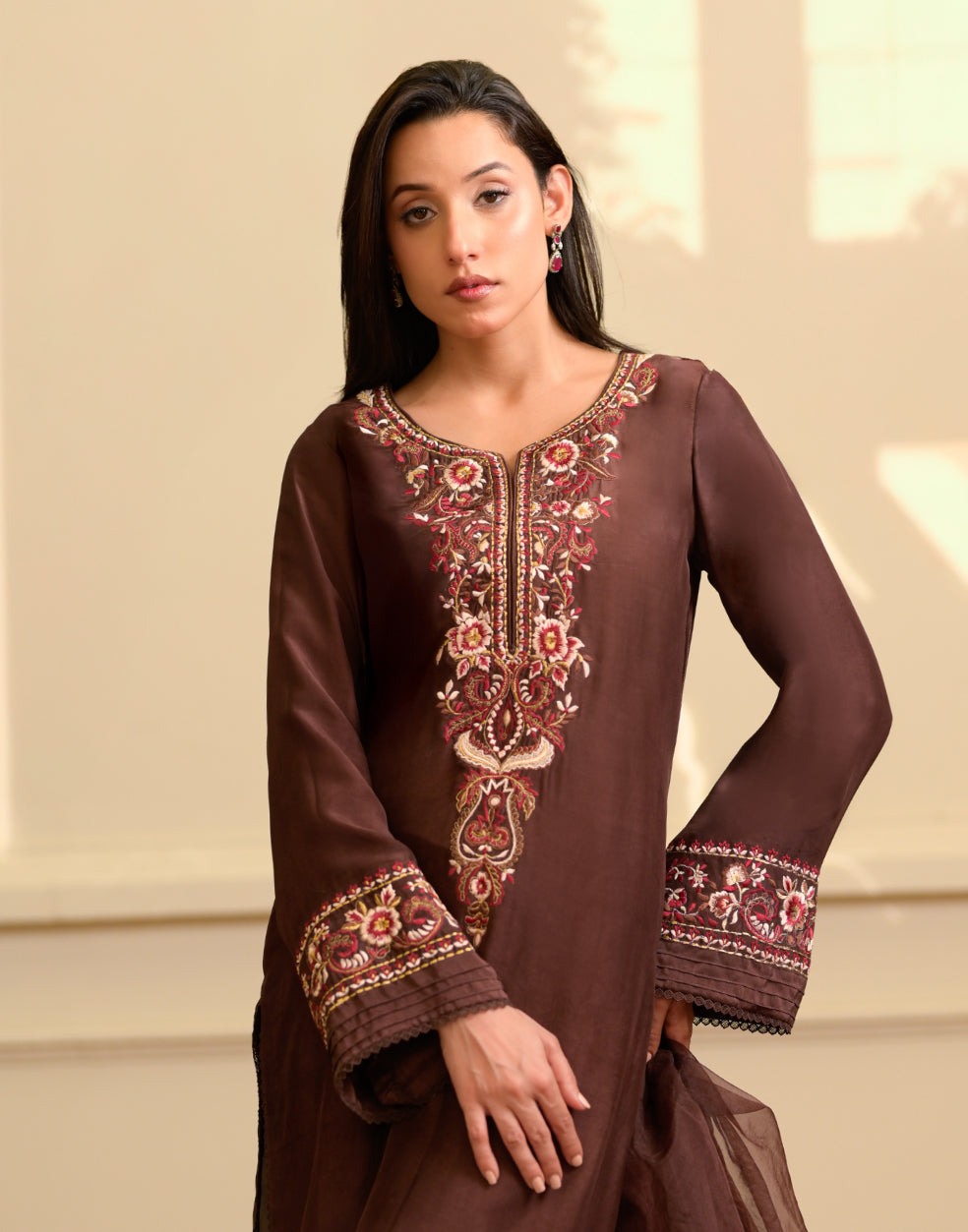 Zarif - Brown Tussar Elegance
CBR 130