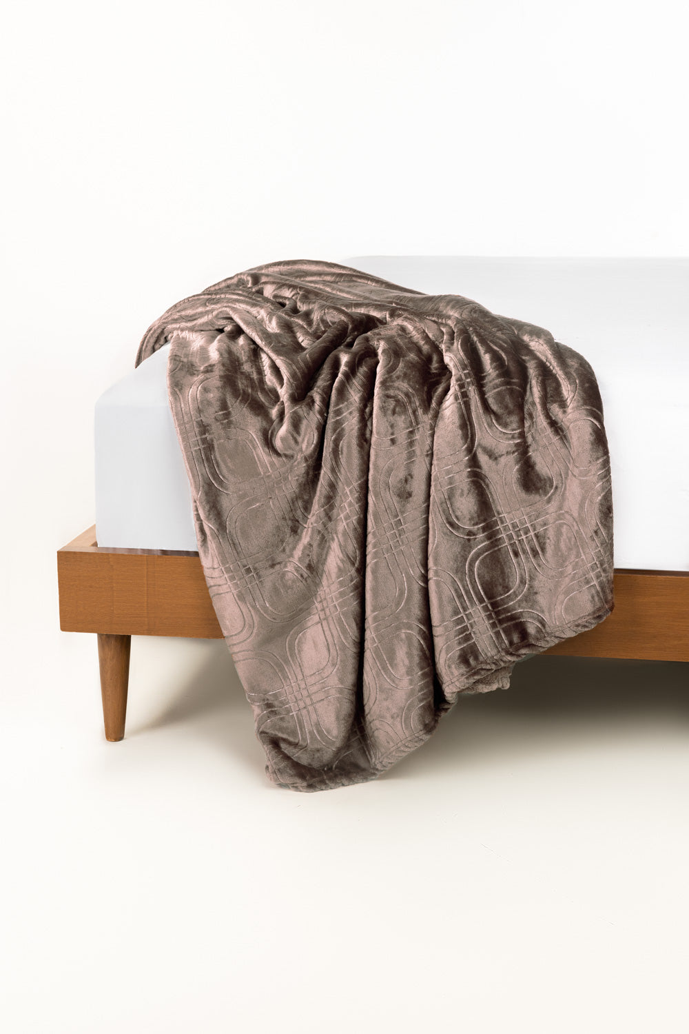 Aw25-Fungi Embossed Single Ply Fleece