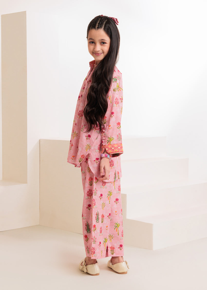 Pink-Dobby-Lawn-2 Piece (GP2PPBS26BG3A10)