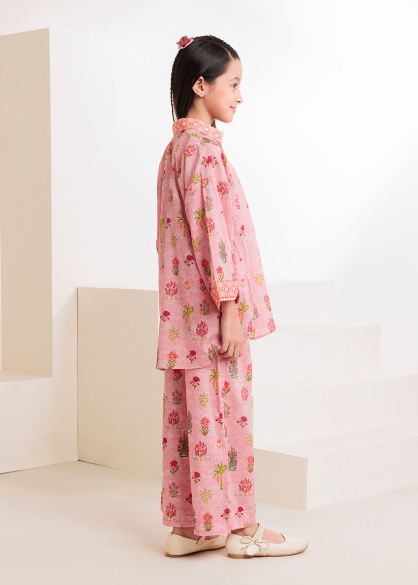 Pink-Dobby-Lawn-2 Piece (GP2PPBS26BG3A10)