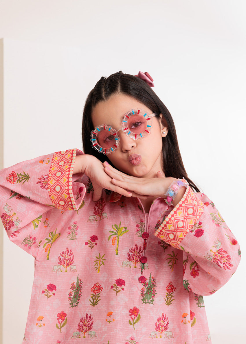 Pink-Dobby-Lawn-2 Piece (GP2PPBS26BG3A10)