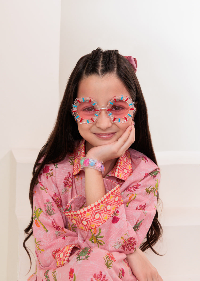 Pink-Dobby-Lawn-2 Piece (GP2PPBS26BG3A10)