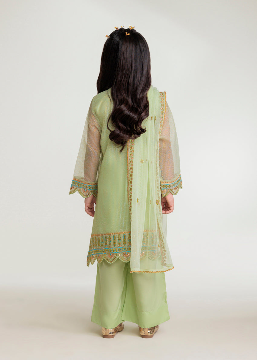 T-Green-Lurex-Net-3 Piece (GP3PSLW25GI1J1)