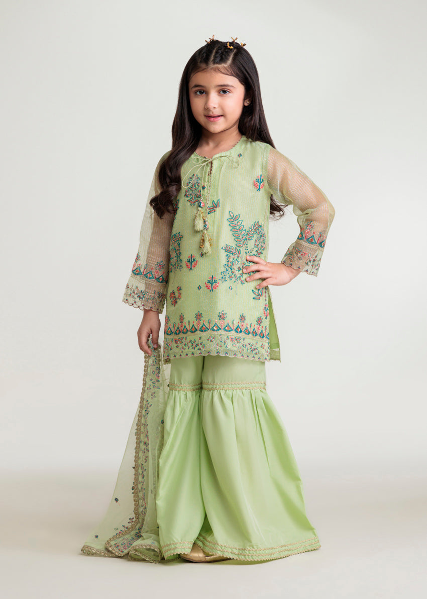 T-Green-Fancy-Zari-3 Piece (GP3PSLW25GI9O6)