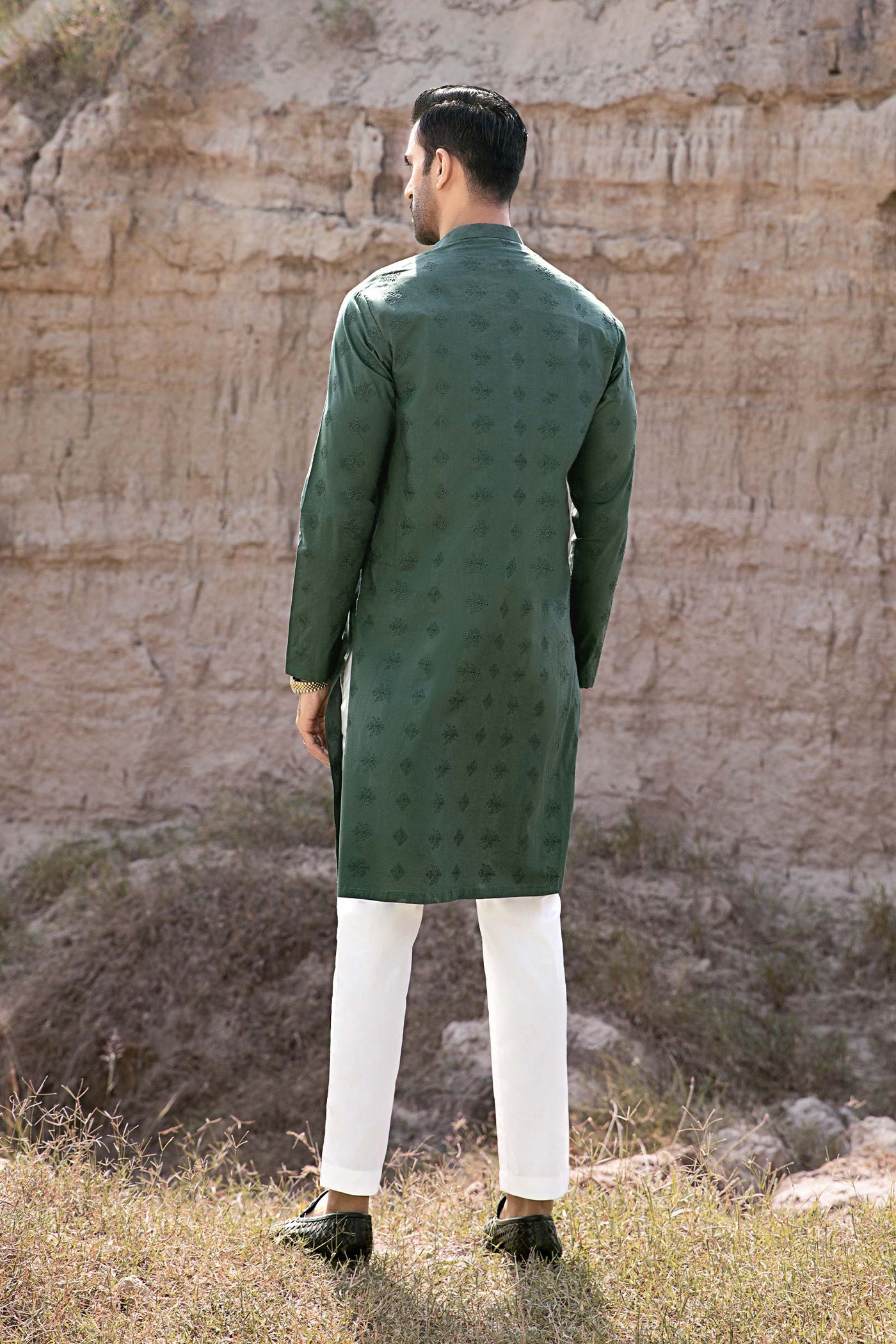 Kurta Dark Olive Gts-W23-01