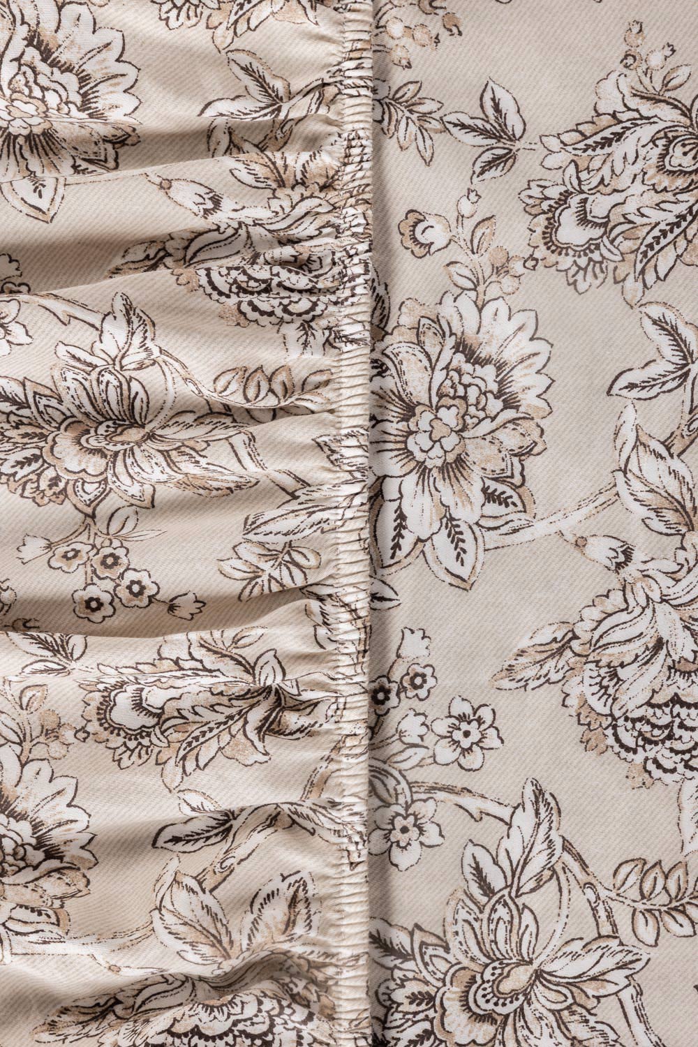 Gardenia Bloom T-200 Fitted Sheet Set