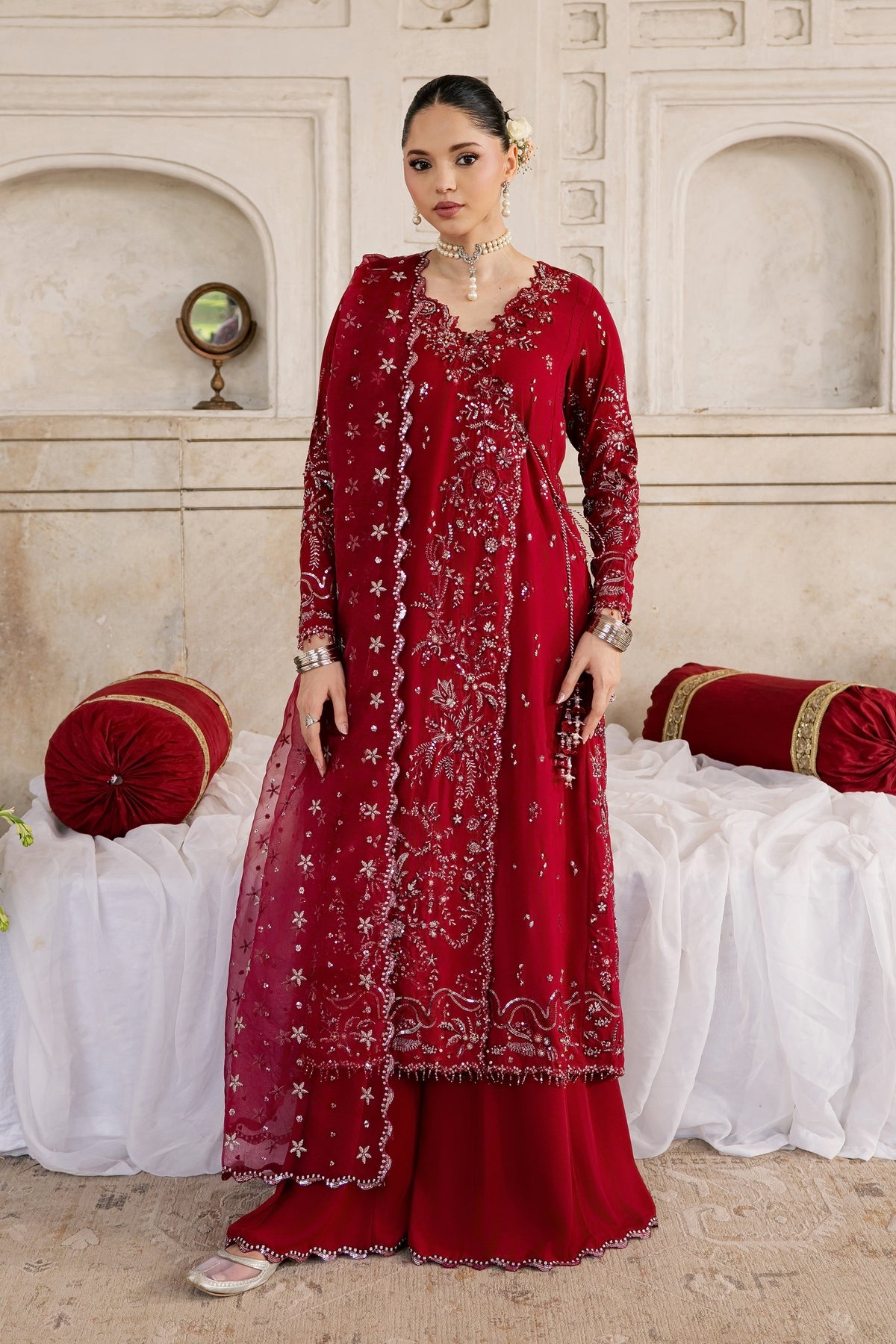 Ghazal e Bahar 3Pc - Wedding Formal Dress