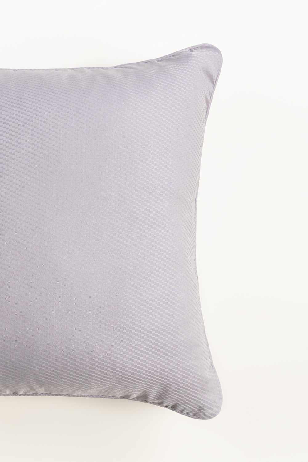 Grey Cube Dobby Square Cushion Cover