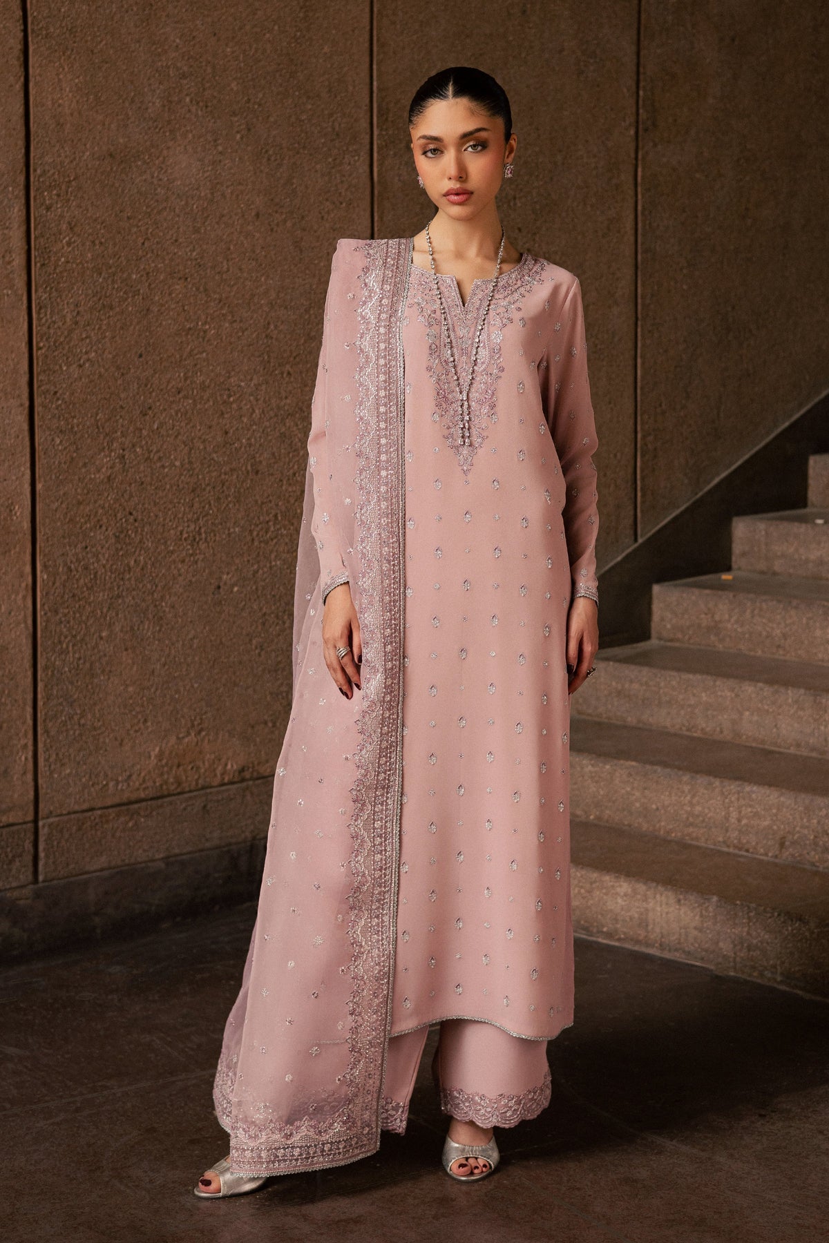 Gulrukh Noor 3Pc - Festive Luxe Pret