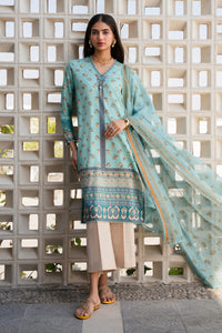 Unstitched 2 Piece Lawn Suit