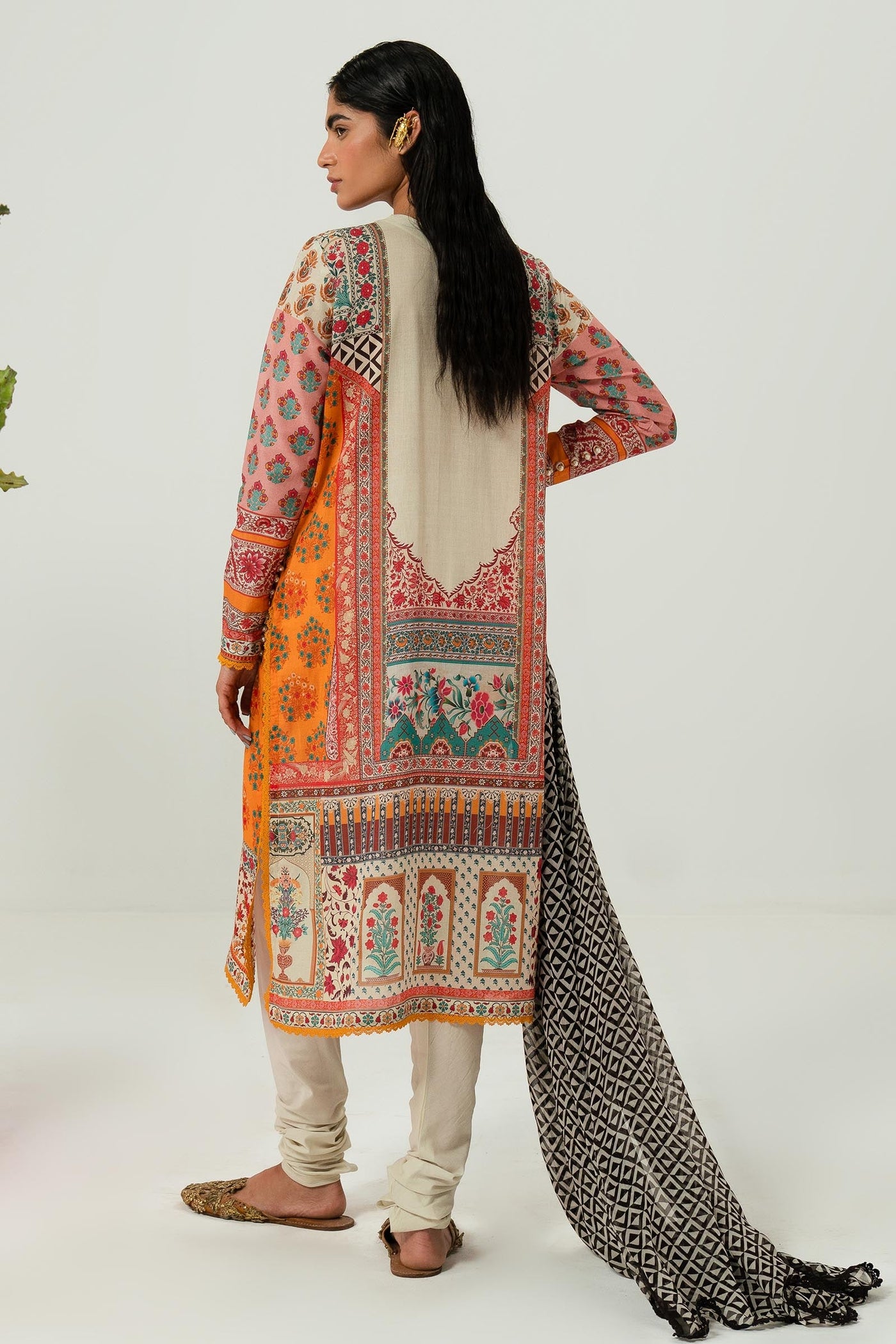 Unstitched 2 Piece Lawn Suit