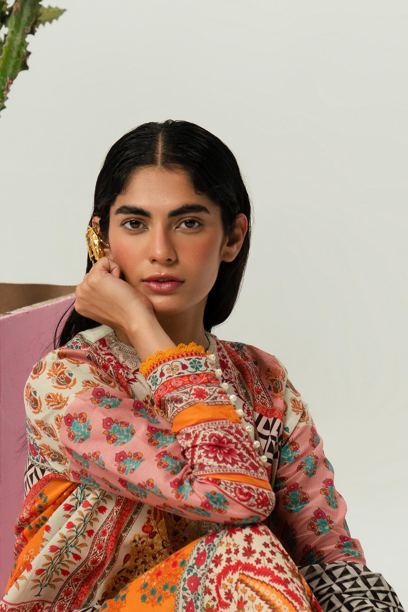 Unstitched 2 Piece Lawn Suit