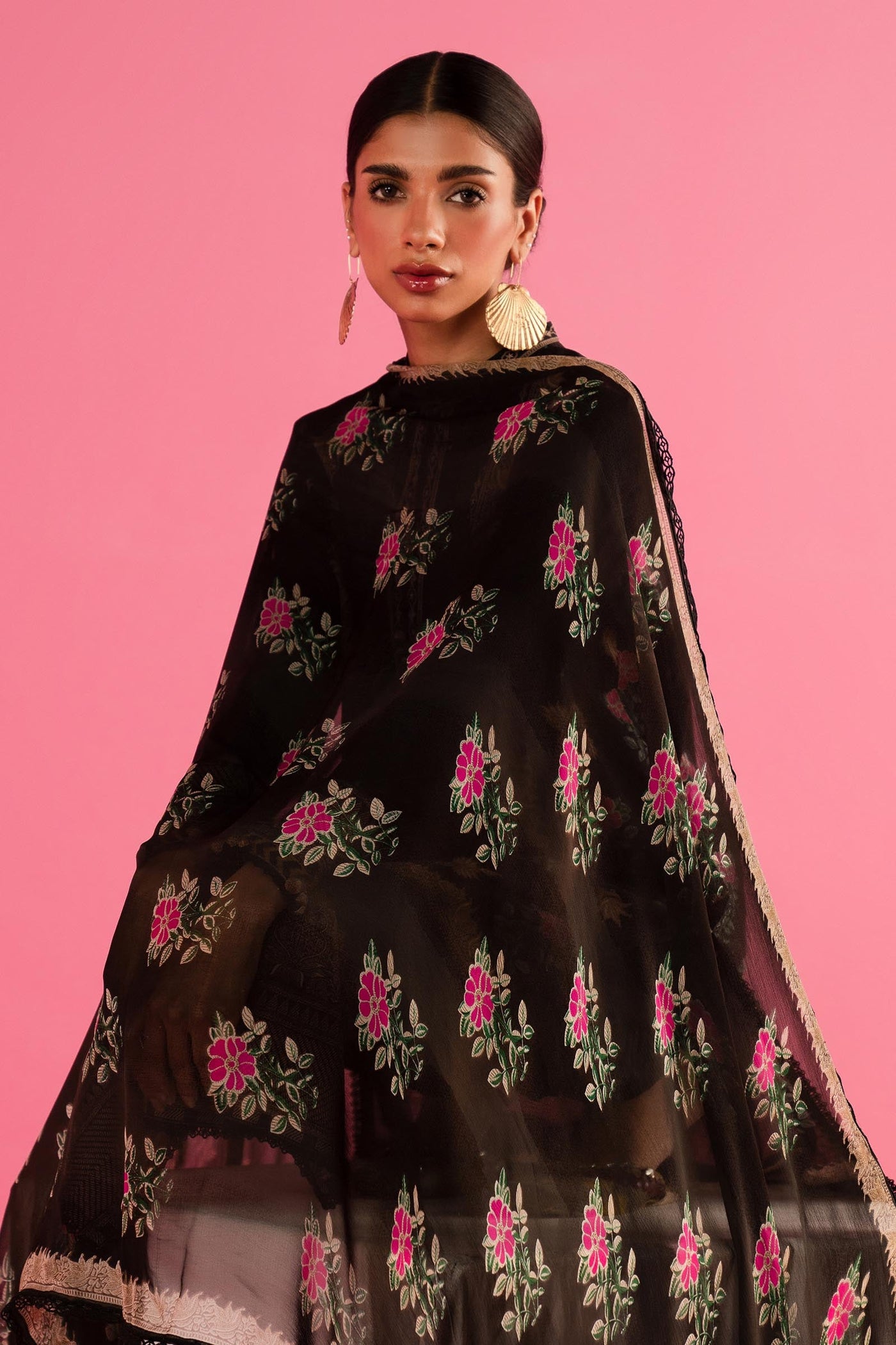 Unstitched 3 Piece Lawn Suit