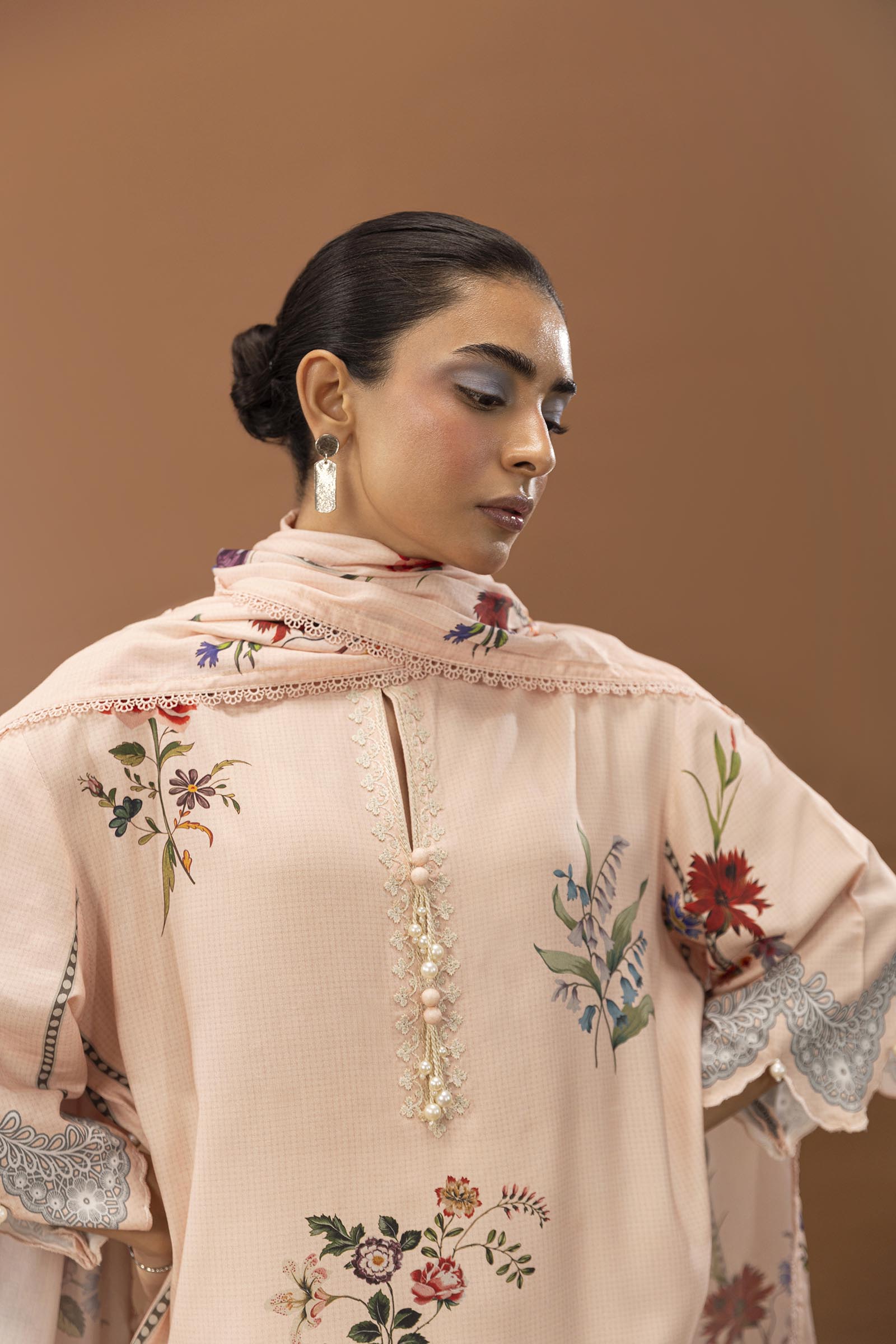 Unstitched 2 Piece Lawn Suit