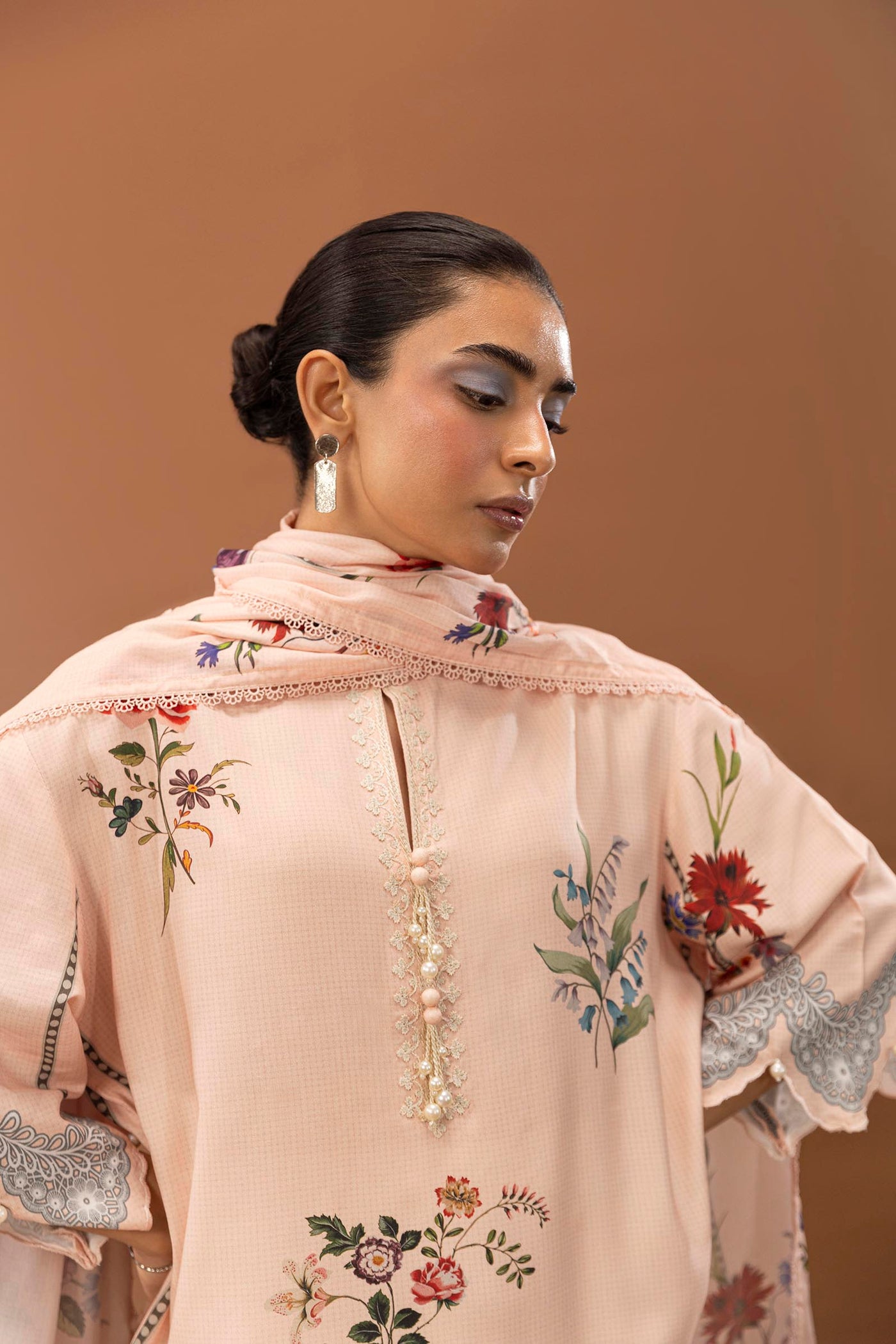 Unstitched 2 Piece Lawn Suit