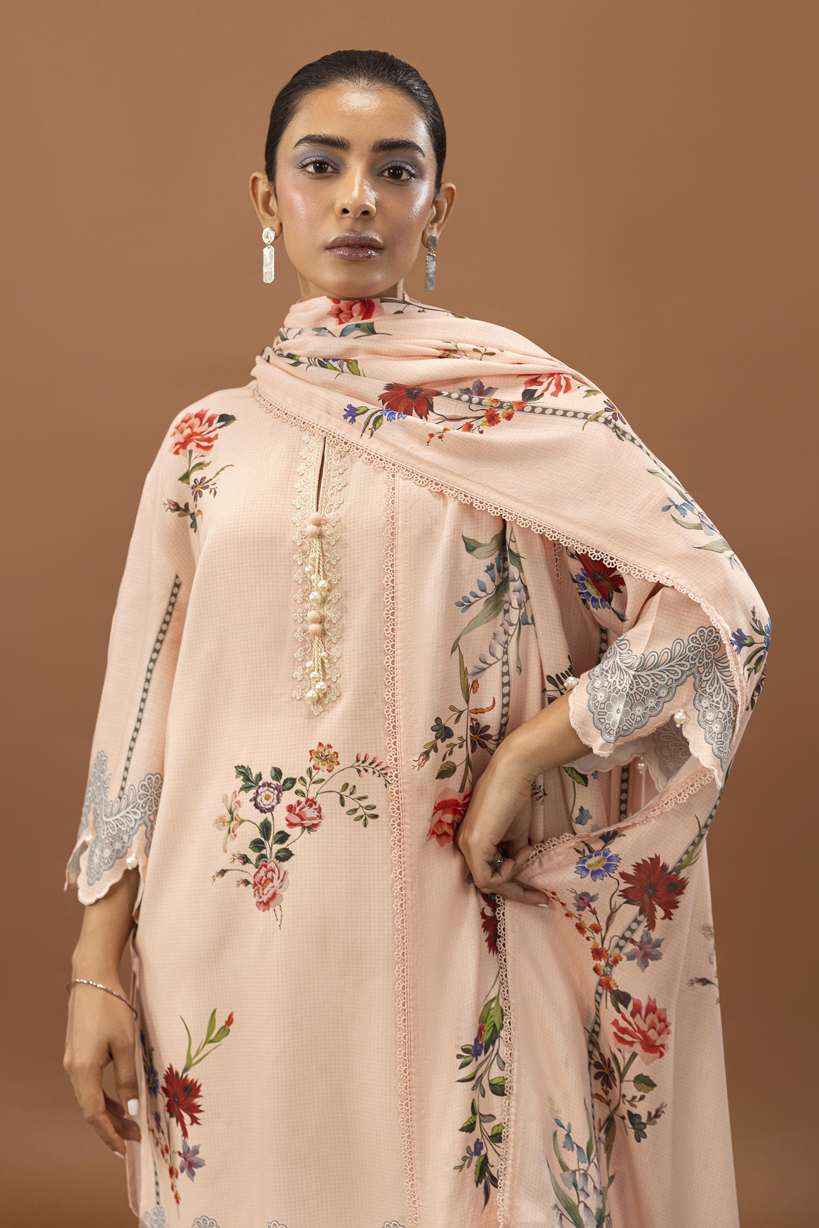 Unstitched 2 Piece Lawn Suit
