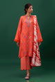 Unstitched Printed Linen Suit