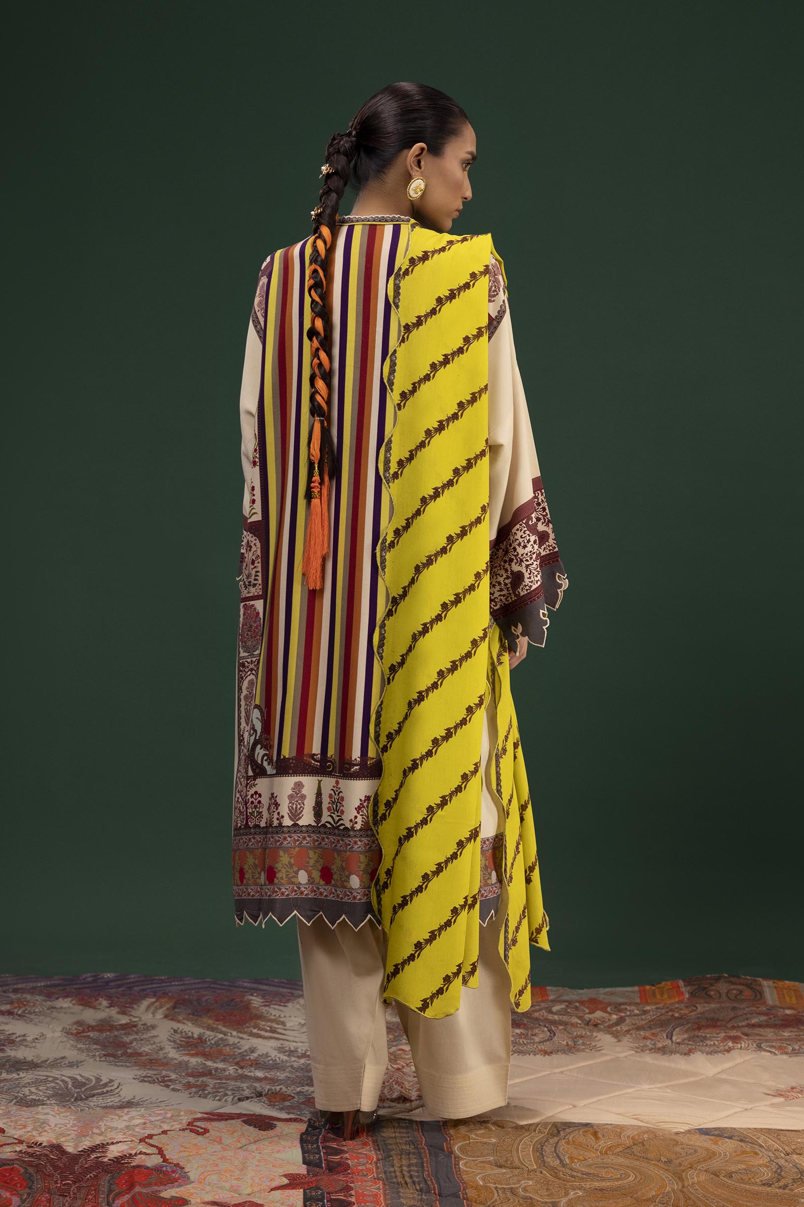 Unstitched 2 Piece Linen Suit