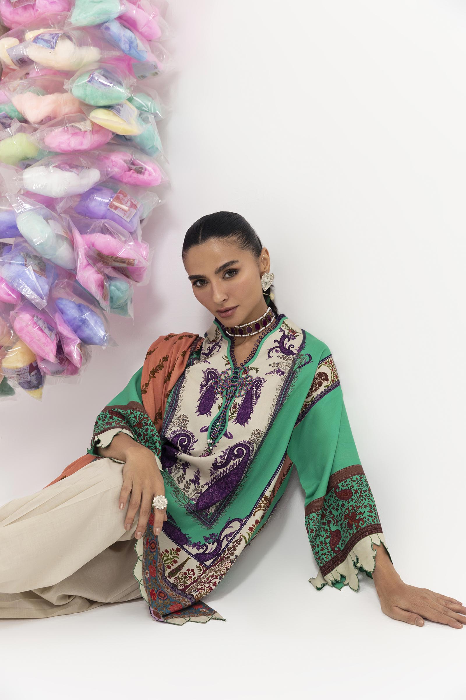 Unstitched 2 Piece Linen Suit