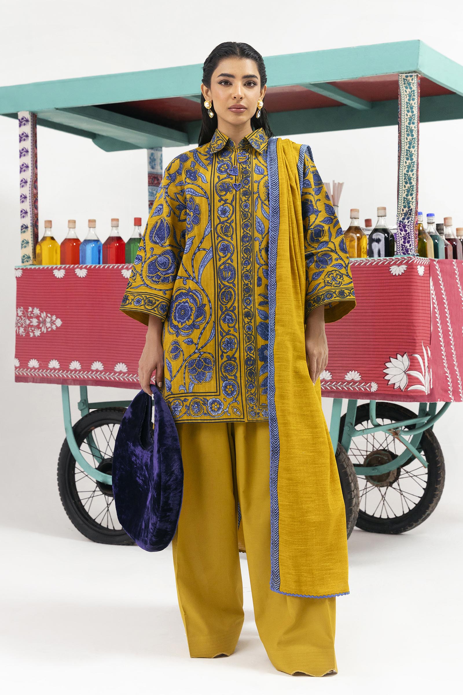 Unstitched 2 Piece Slub Suit