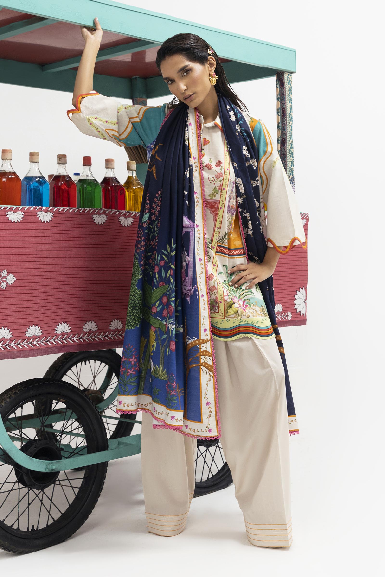 Unstitched 2 Piece Slub Suit