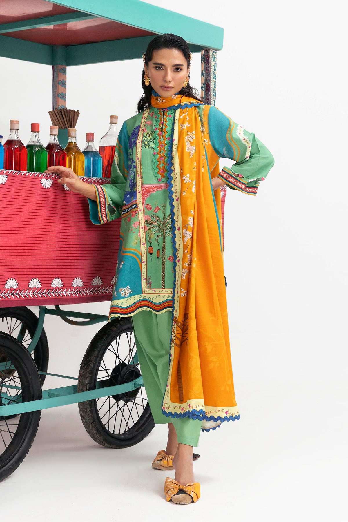 Unstitched 2 Piece Slub Suit