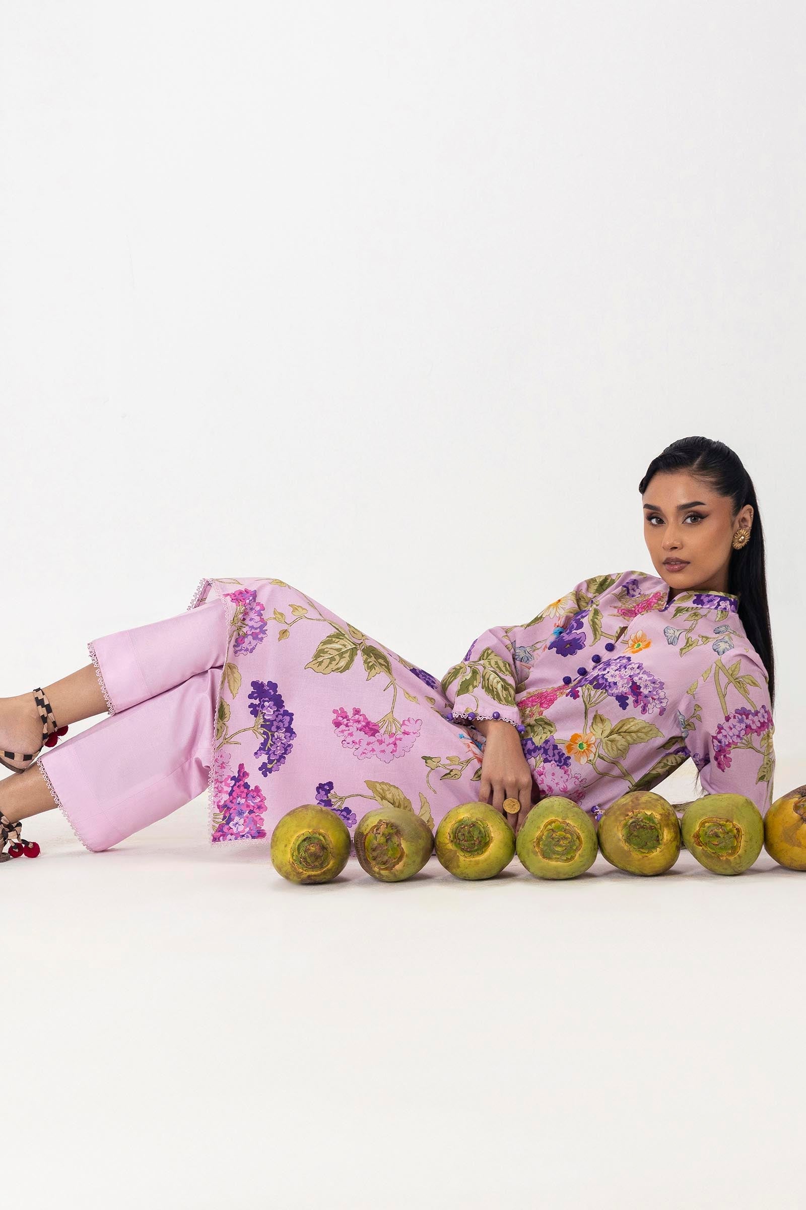 Unstitched Mahay Lawn 3 Piece Suit