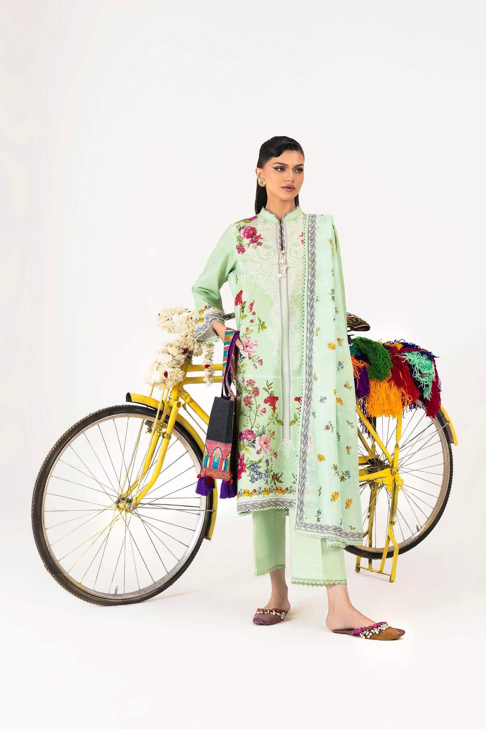 Unstitched Mahay Lawn 3 Piece Suit