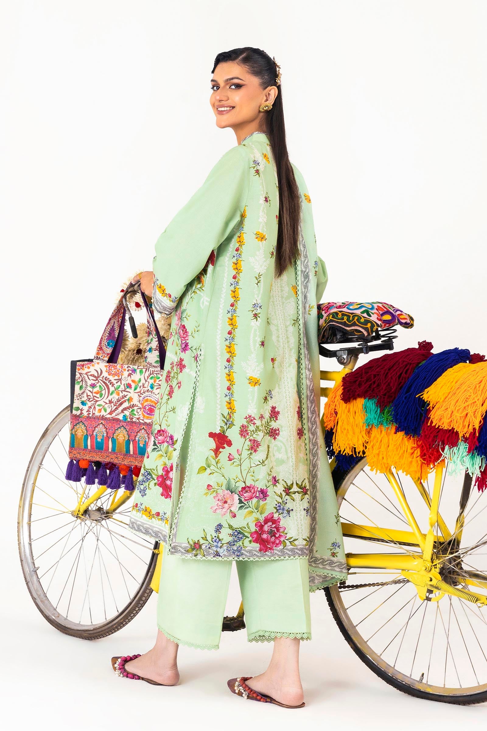 Unstitched Mahay Lawn 3 Piece Suit