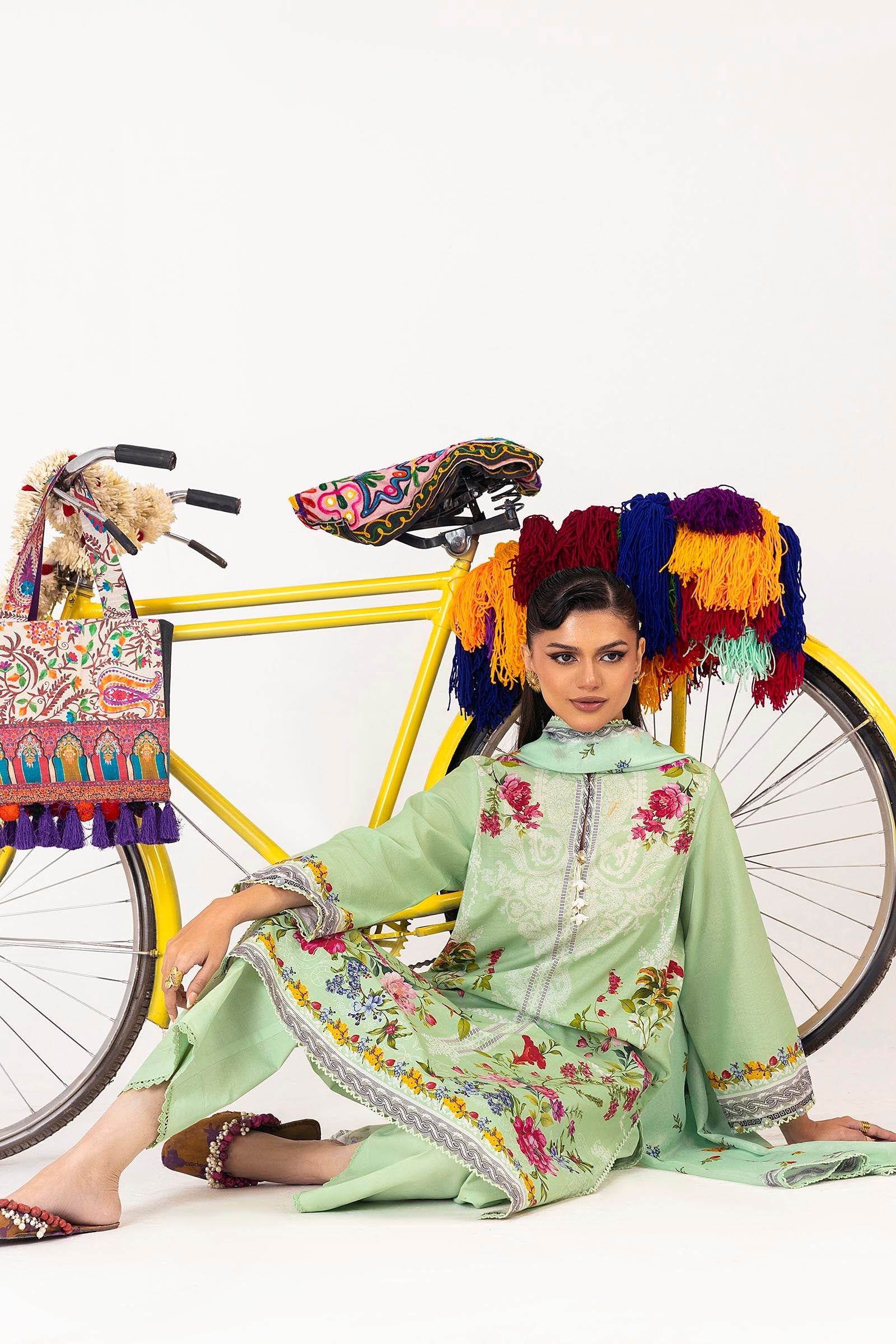 Unstitched Mahay Lawn 3 Piece Suit