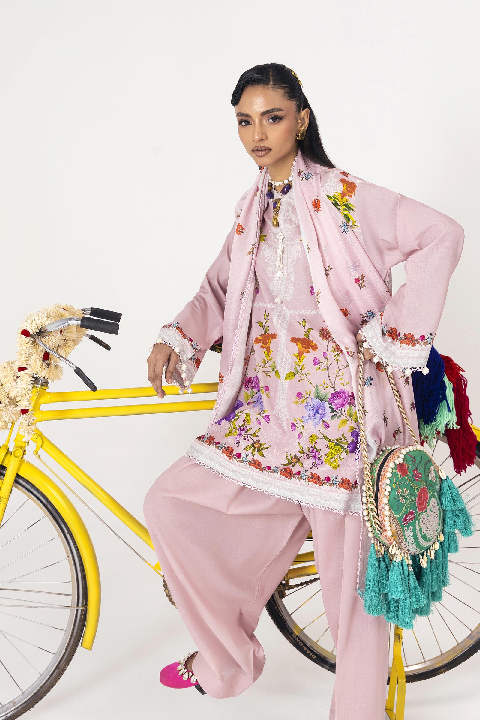Unstitched Mahay Lawn 3 Piece Suit