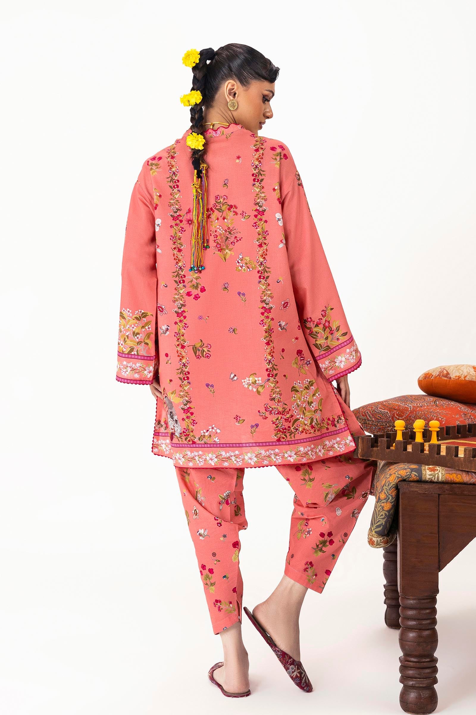 Unstitched Mahay Lawn 2 Piece Suit