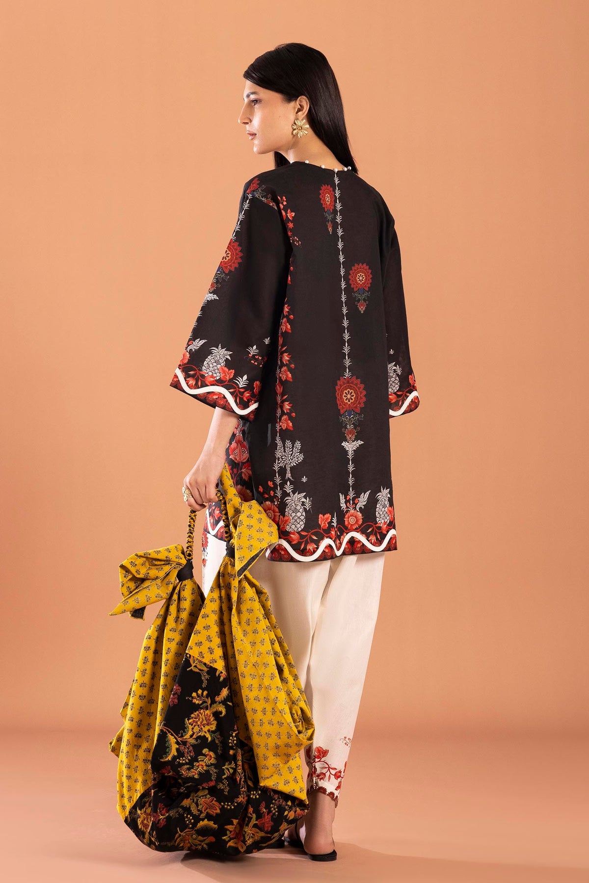 Unstitched Mahay Lawn 2 Piece Suit