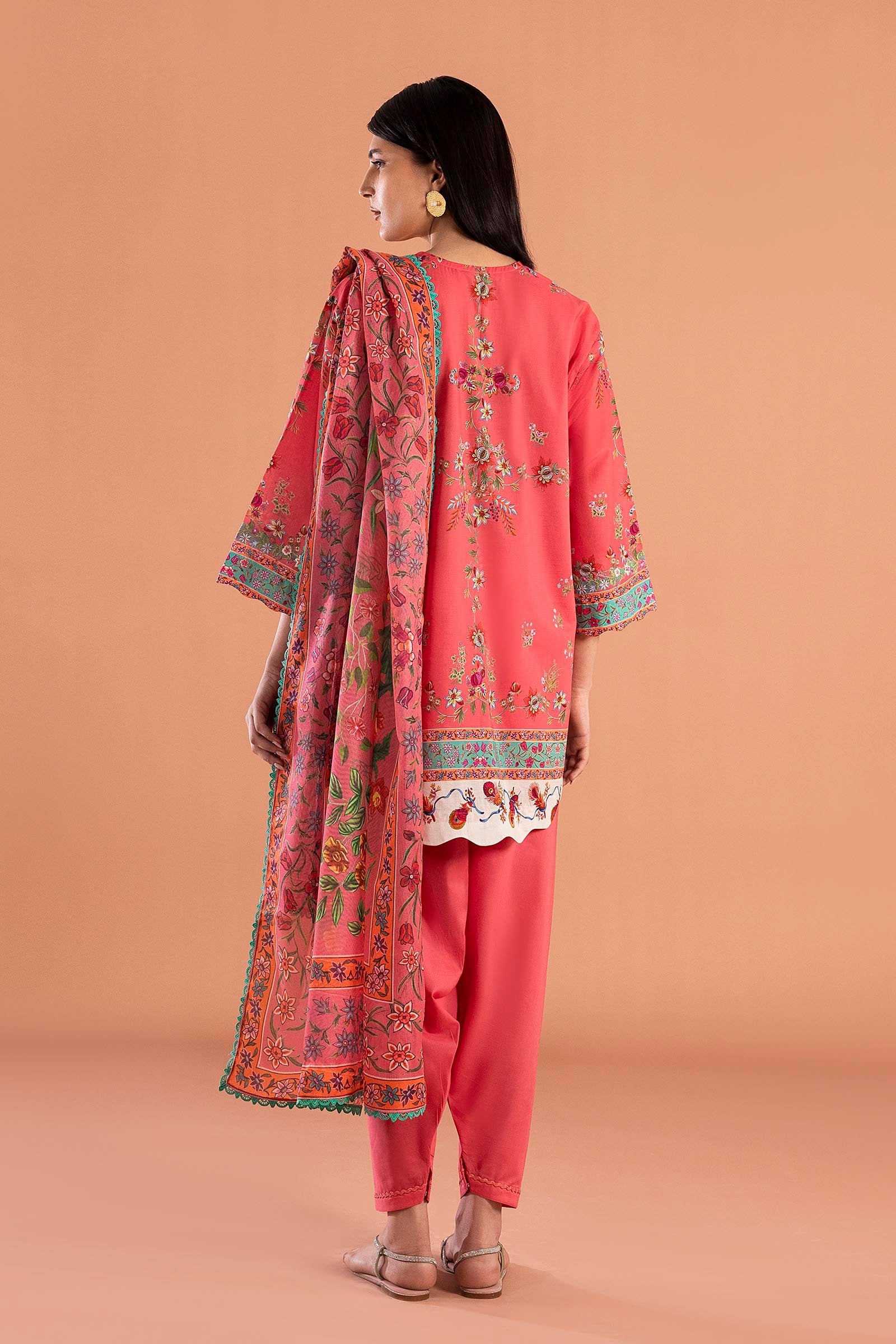 Unstitched Mahay Lawn 3 Piece Suit