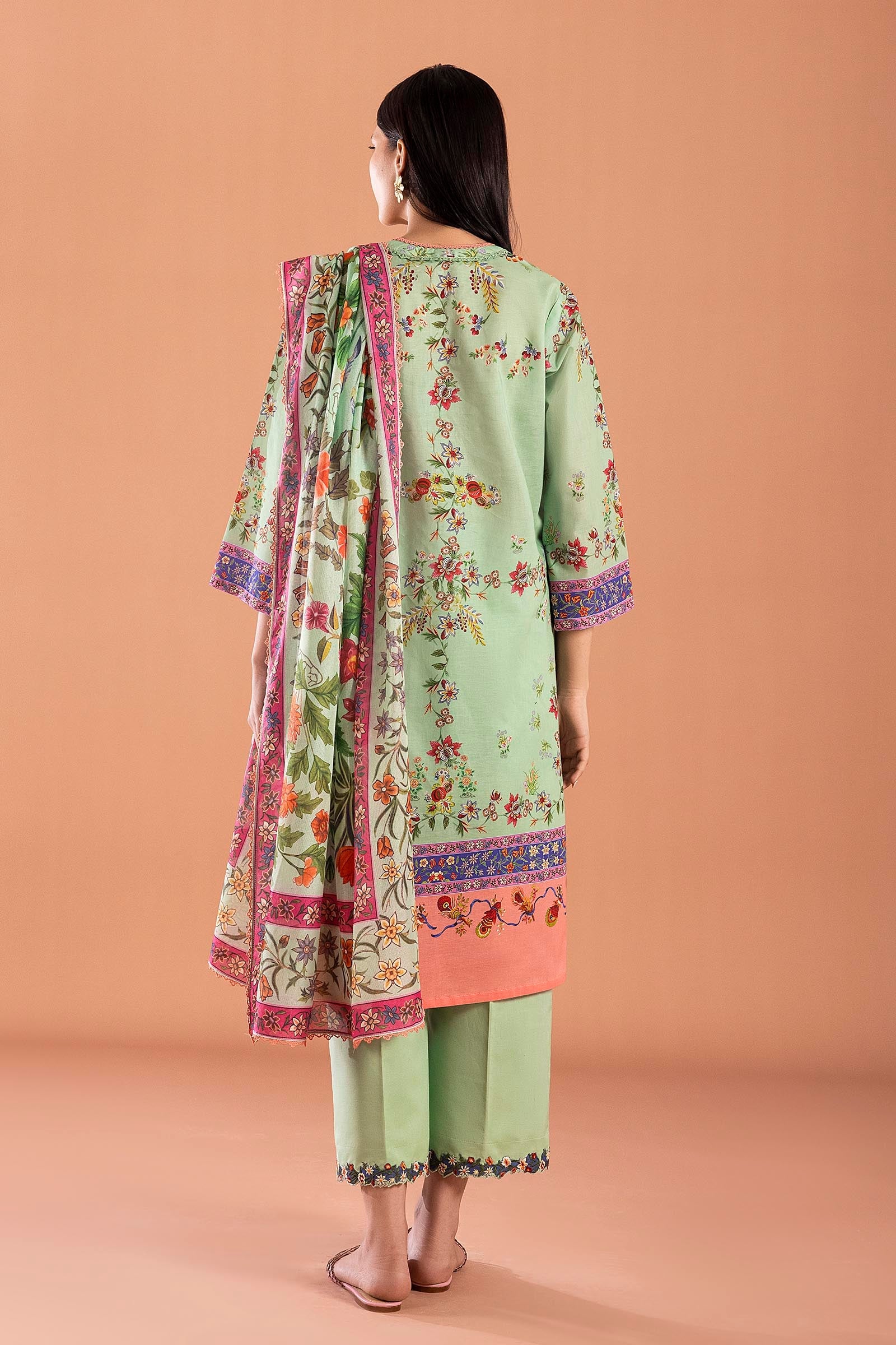 Unstitched Mahay Lawn 3 Piece Suit