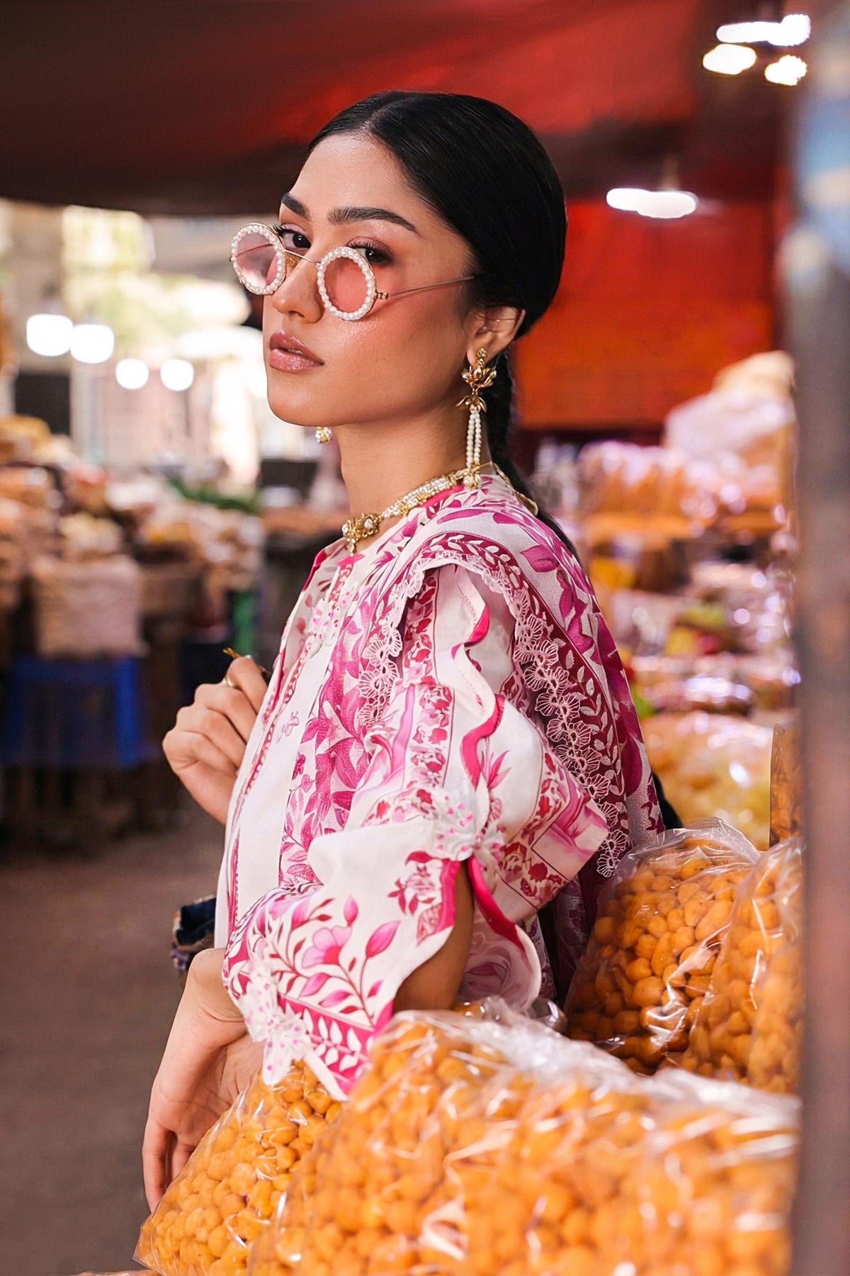 Unstitched 3 Piece Lawn Suit