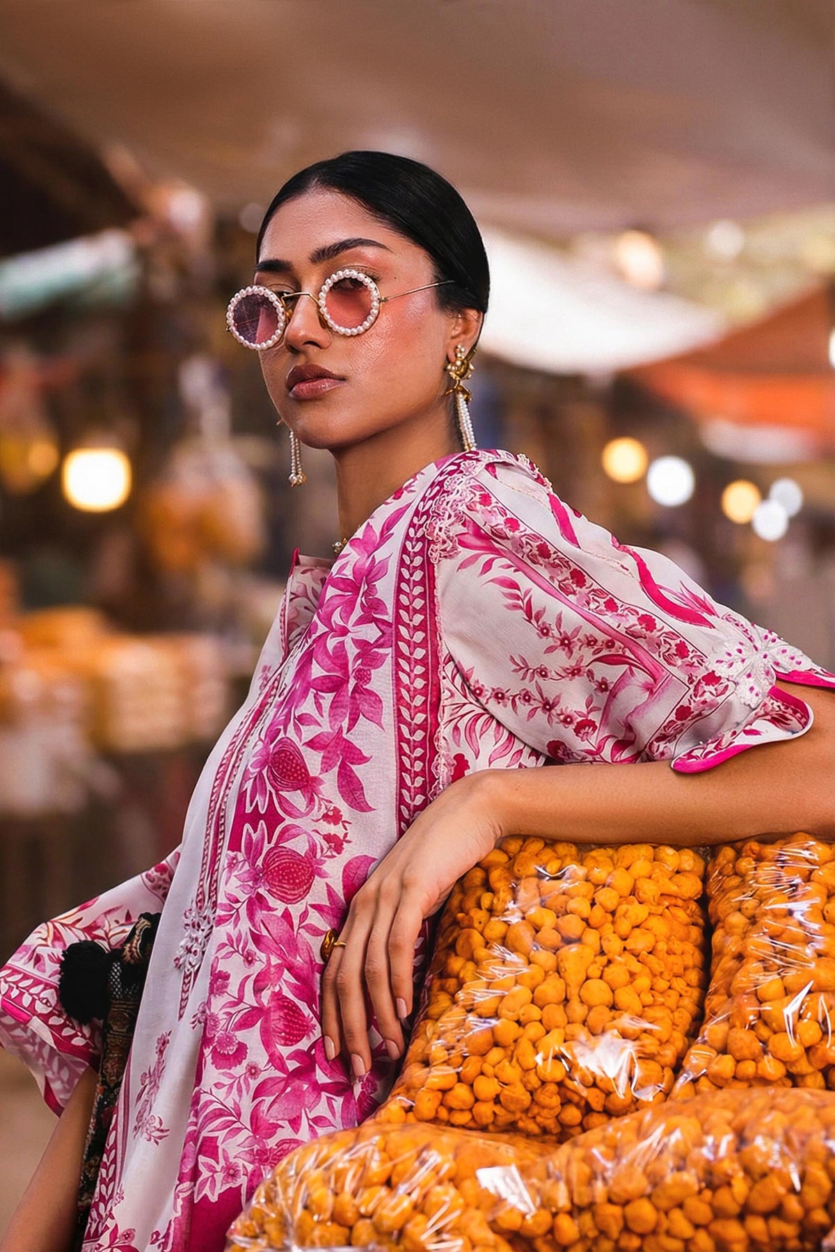 Unstitched 3 Piece Lawn Suit