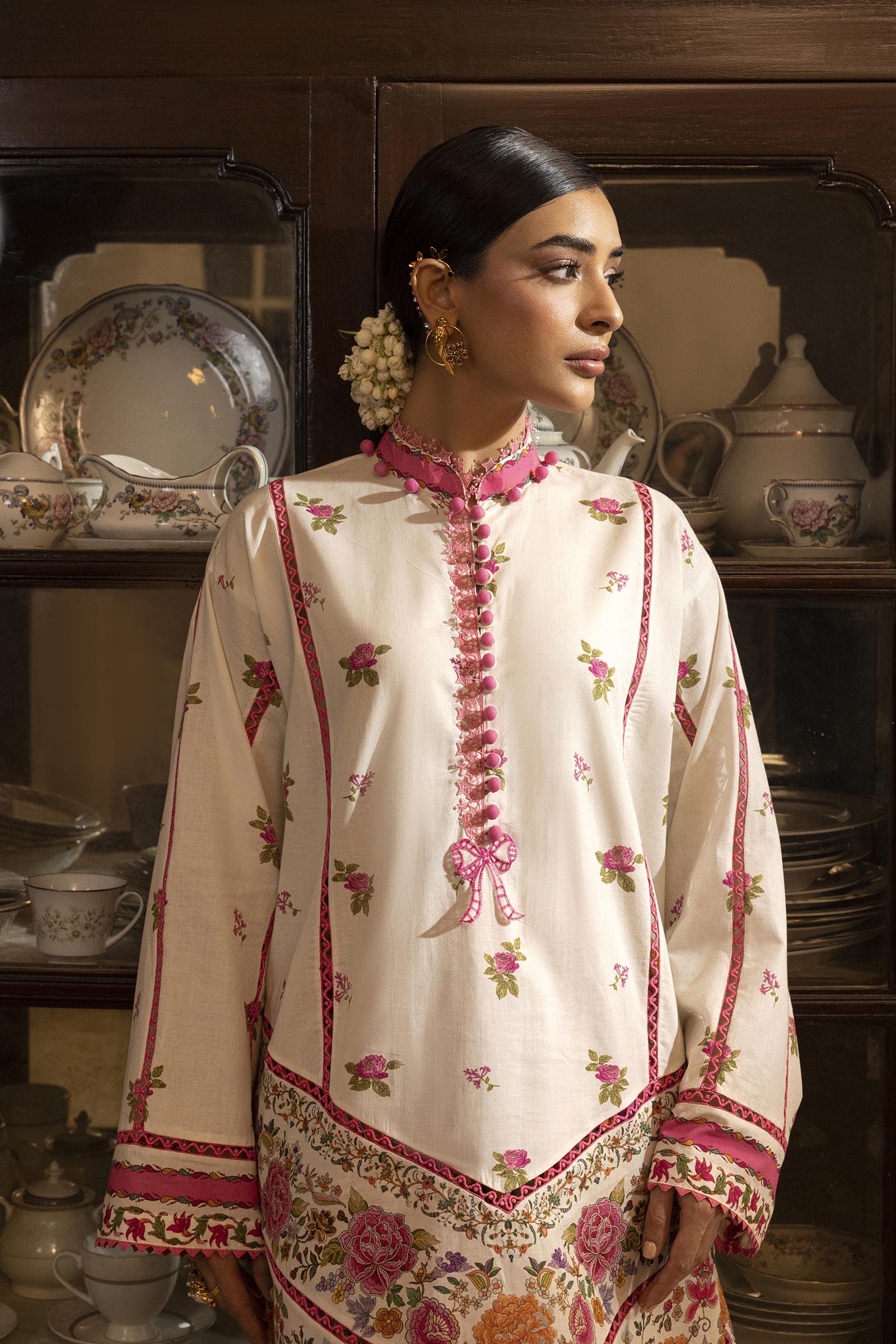 Unstitched 2 Piece Lawn Suit
