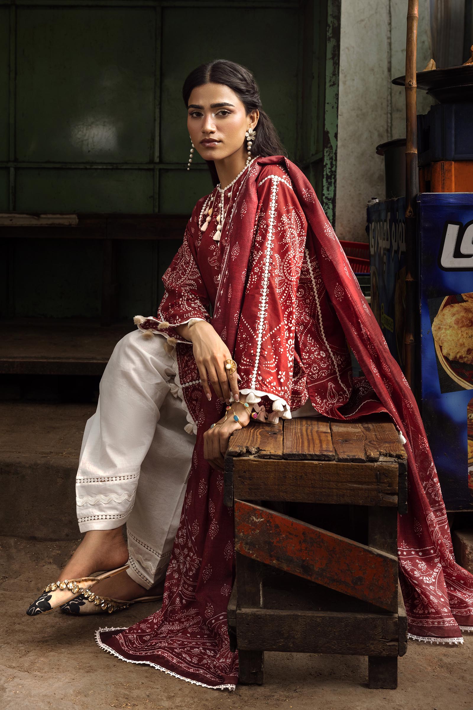 Unstitched Printed 2 Piece Lawn Suit