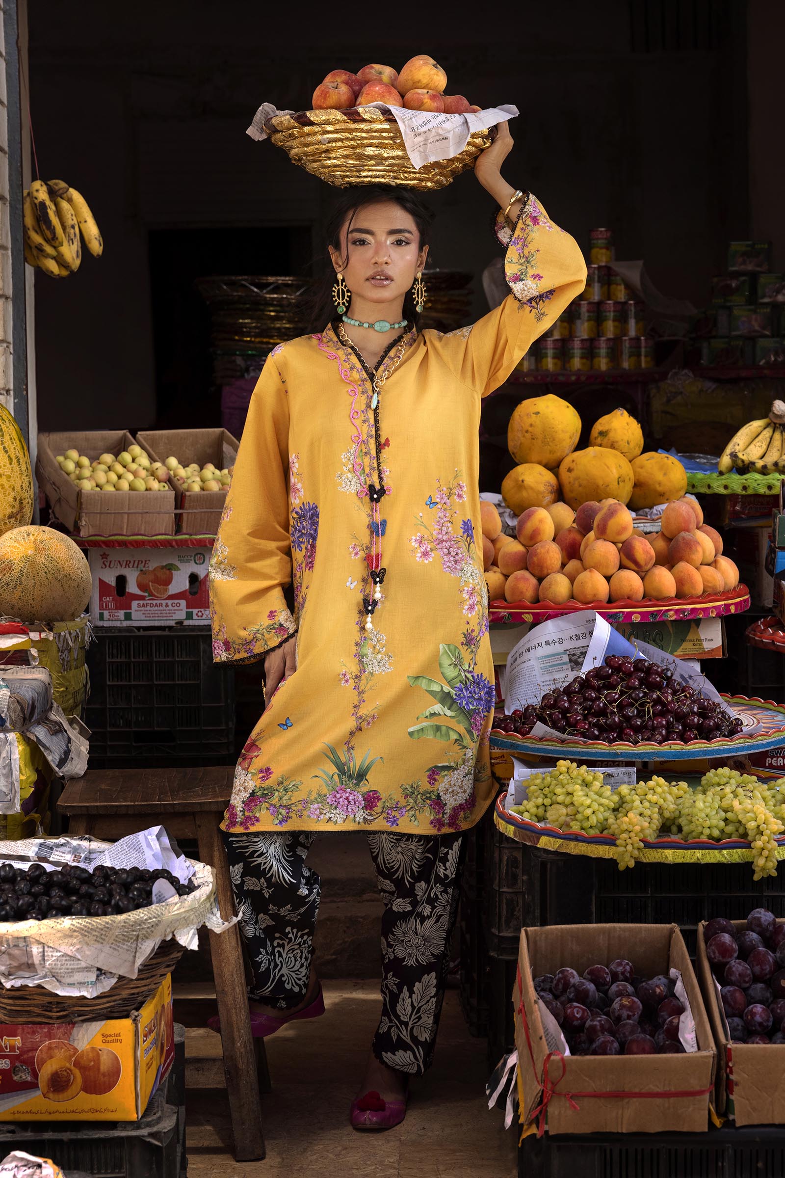 Unstitched Printed 2 Piece Lawn Suit