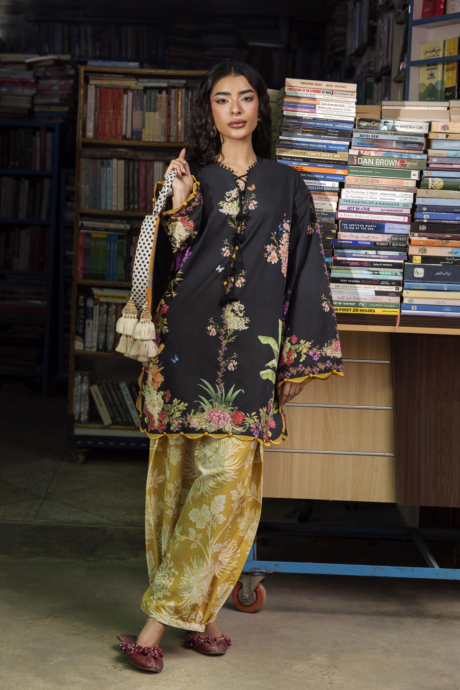 Unstitched Printed 2 Piece Lawn Suit