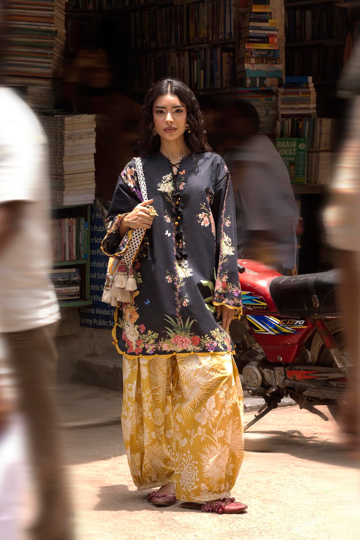 Unstitched Printed 2 Piece Lawn Suit